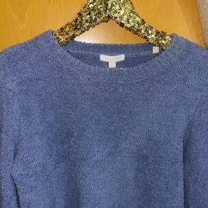 Lauren Conrad Fuzzy Puff Sleeve Sweater